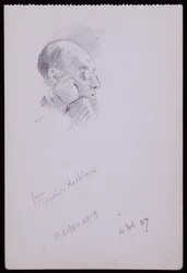 Portræt af Arthur Rackham