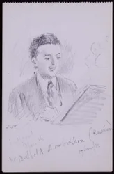 Portræt af Berthold Lubetkin