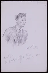 Portræt af Dr.DWD Wright