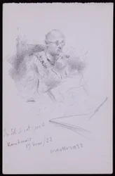 Portræt af Edwin Lutyens