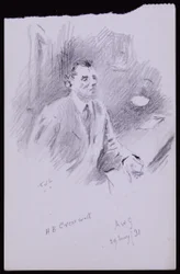 Portræt af HB Cresswell