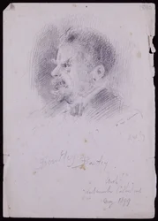 Portræt af JF Bentley