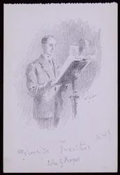 Portræt af John G Rogers