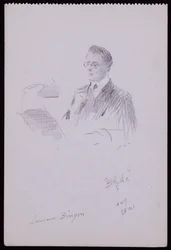 Portræt af Laurence Binyon