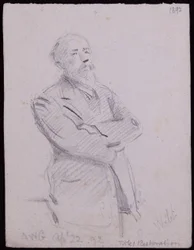 Portræt af Philip (?) Webb