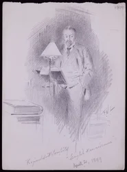 Portræt af Reginald Blomfield