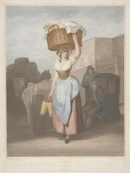 Jordbær, søde jordbær, graveret af Giovanni Vendramini (1769-1839) 1795