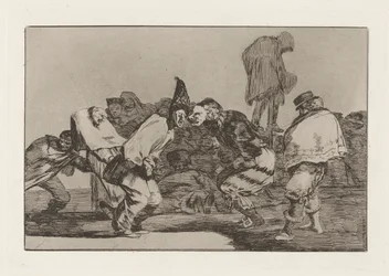 Disparate de carnaval (Carnival Folly), også kendt som Alegrias antrojo, que ma?ana seras ash (Rejoice, Carnival, for Tomorrow You Will Be Ashes), fra serien Los disparates (Los proverbios)