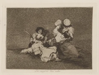 Las mugeres da valor (Kvinderne giver mod), pl. 4 fra serien The Disasters of War
