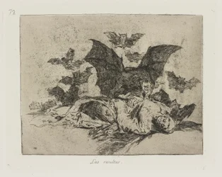 Resultaterne. (Konsekvenserne.), pl. 72 fra serien The Disasters of War