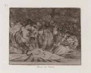 døde? Truth Has Died, Plade 79 fra The Disasters of War