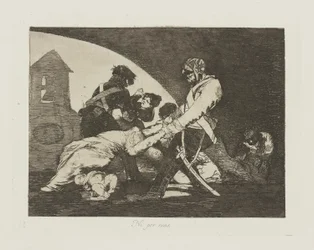 Ikke engang for dem. (Det gør heller ikke disse.), pl. 11 fra serien The Disasters of War