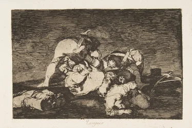 Plade10 fra The Disasters of War Los Desastres de la Guerra: Nor [d..., 1810 udgivet 1863.