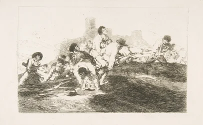 Plade 24 fra The Disasters of War Los Desastres de la Guerra: De kan stadig være af u..., 1810.