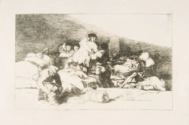 Plade 25 fra The Disasters of War The Disasters of War: Disse også. Også e..., 1810.