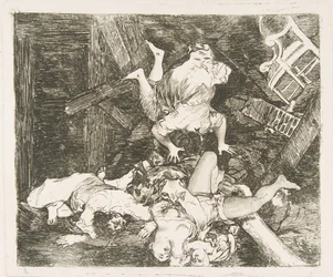 Plade 30 fra The Disasters of War The Disasters of War: Ravages of War. St..., 1810.