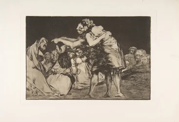 Plade 7 fra Disparates: Disorderly Folly, ca. 1816-23 udgivet 1864.