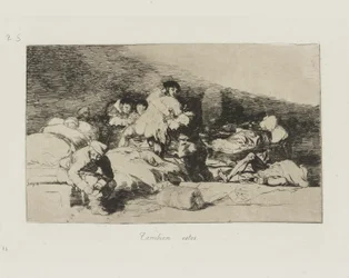 Også disse. (Også disse), pl. 25 fra serien The Disasters of War