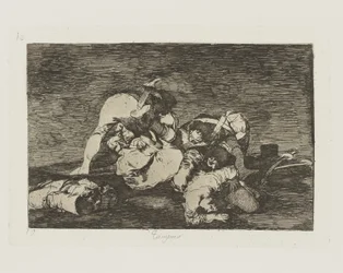 Slet ikke. (Gør heller ikke disse.), pl. 10 fra serien The Disasters of War