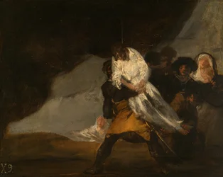 Den hængte munk, ca. 1810