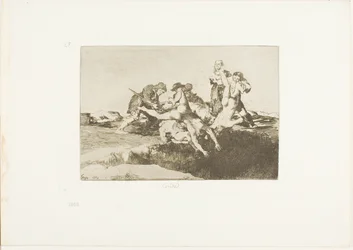 Charity, plade 27 fra The Disasters of War