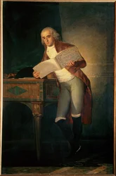 Don Jose Alvarez de Toledo y Gonzaga, Marques de Villafranca y Duque de Alba (maleri på lærred)