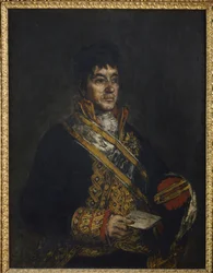 Portræt af Don Miguel de Lardizabal y Uribe (1744-1824) - Francisco de Goya (1746-1828). olie på lærred