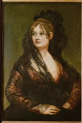 Portræt af Dona Isabel de Porcel, før 1805 (olie på lærred)