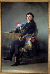 Portræt af Ferdinand Guillemardet, Frankrigs ambassadør i Spanien (1765-1809) Maleri af Francisco de Goya (1746-1828) 1800-tallet søn. 1,86x1,24 m - Portræt af Ferdinand Guillemardet, Frankrigs ambassadør i Spanien (1765-1809). Maleri af Francisco de