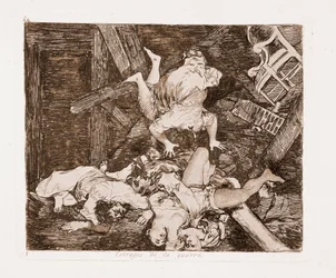 The Disasters of War: War damages (Gravering efter den forberedende tegning