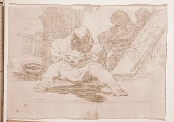 The Disasters of War: Hvilket vanvid! (forberedende tegning