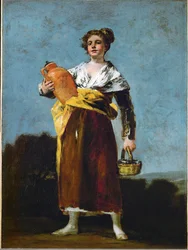 The water carrier (olie på lærred)