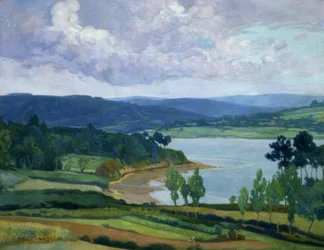 RIA GALLEGA-OLEO / LÆRD – 90X126–1930 / 36–