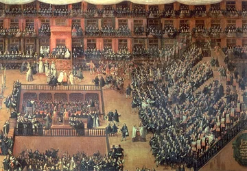 Auto de Fe på Plaza Mayor, Madrid, 30. juni 1680 (detaljer)