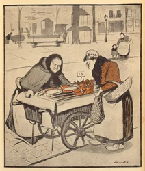 Det forekommer mig lidt dyrt, fra LAssiette au Beurre, 8. marts 1902 (farvegravering)