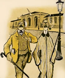 To englændere går forbi et lighus, 1903