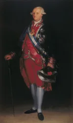 Charles IV i Uniform of Colonel of the Guardias de Corps, 1800