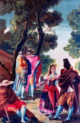 Mænd med skjulte ansigter, c1760-1820