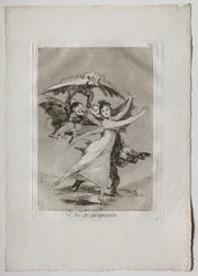 Ochenta Caprichos: Du vil ikke undslippe, 1793-1798.
