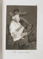 Tallerken fra Los Caprichos, 1797-1798