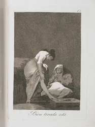 Tallerken fra Los Caprichos, 1797-1798