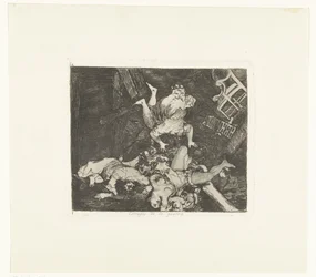Ravages van de oorlog Krigens hærgen (titel på objekt) De gruwelen van de oorlog (serietitel) The Disasters of War (serietitel)