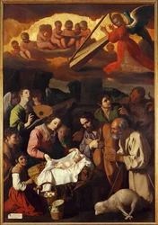 Francisco de Zurbaran (olie på lærred)