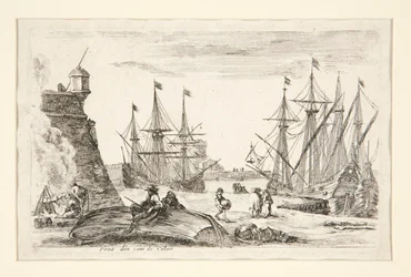 Indgang til et hjørne af Calais