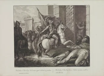 Boleslaw den Modiges indtog i Kiev af Smuglewicz, Franciszek (1745-1807). Litografi, slutningen af 1700-tallet. Privat Samling