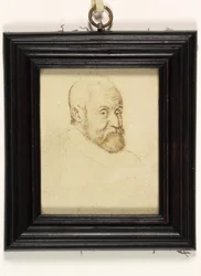En herre ved navn Henri Prince De Lorraine (pen og blæk på papir)