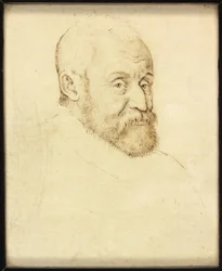 En herre ved navn Henri Prince De Lorraine (pen og blæk på papir)