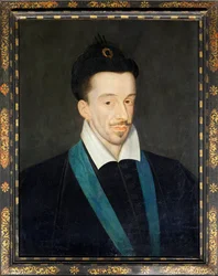 Portræt af den franske kong Henrik III (1551-1589), ca. 1582-86 (maleri)