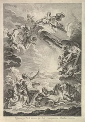 Neptun Calming the Storm Neptun Calming the Storm, 1700-tallet.