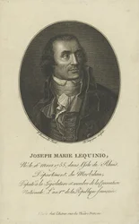 Portræt af Marie Joseph Lequinio 1755-1814, 1795-1799.